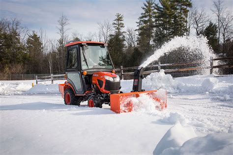 kubota skid steer with snow blower|kubota front mount snow blowers.